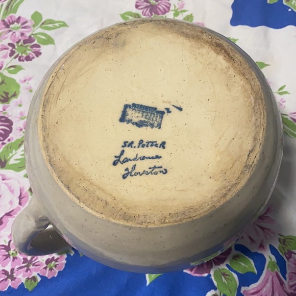 SR Pottery Dining Vintage Handmade Stoneware Sr Pottery Houston